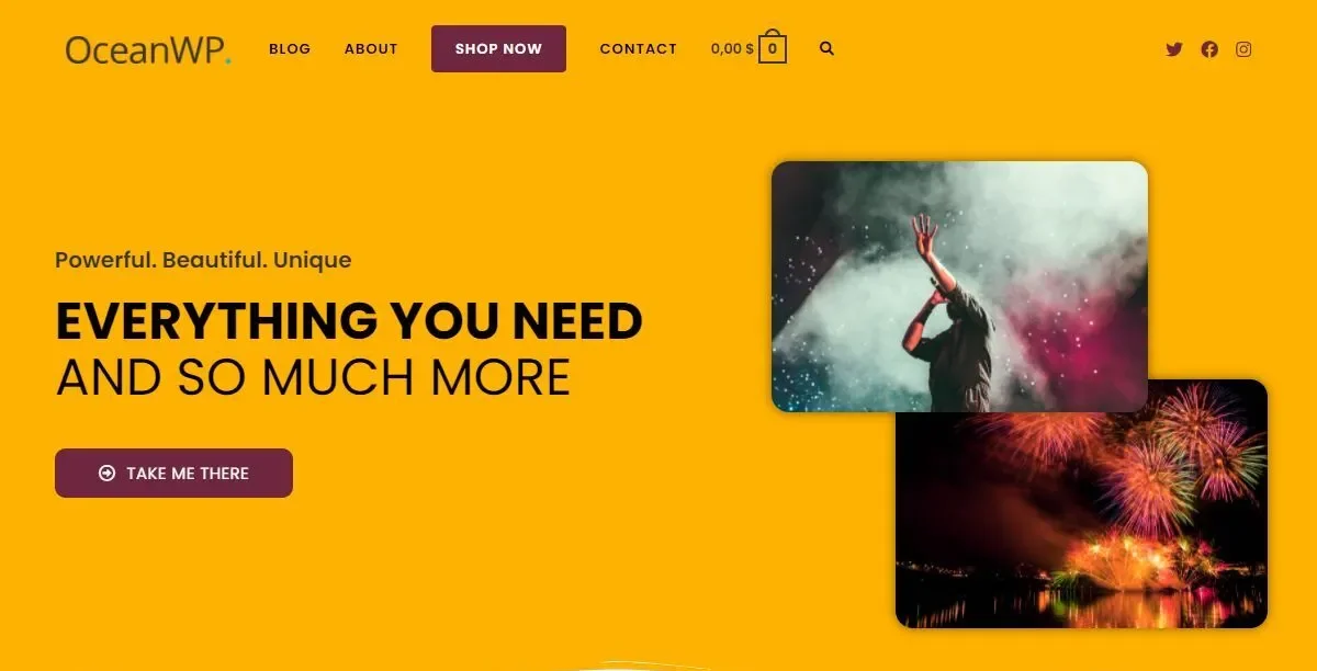 OceanWP Premium – Multipurpose WordPress Theme