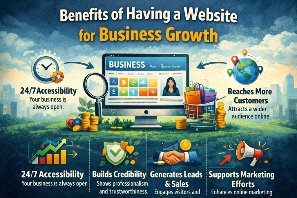 Benefits of Having a Website for Business Growth