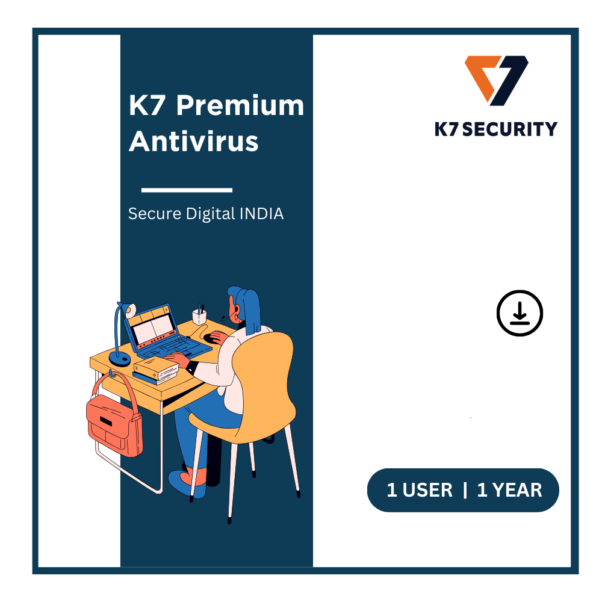 K7 Antivirus Premium 1 User 1 Year License