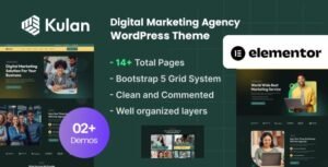Kulan - Digital Marketing Agency WordPress Theme