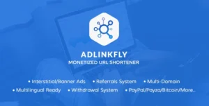 AdLinkFly Pro – Monetized URL Shortener Plugin for WordPress