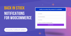 Back In Stock Notifications Plugin for WooCommerce