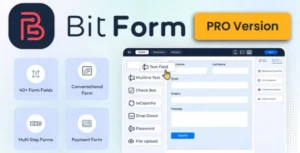 Bit Form Pro – Form Builder Plugin for WordPress