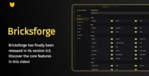 Bricksforge Pro Plugin – The Ultimate Power Toolkit for Bricks Builder