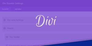Divi Booster – Addon for Divi Theme and Builder