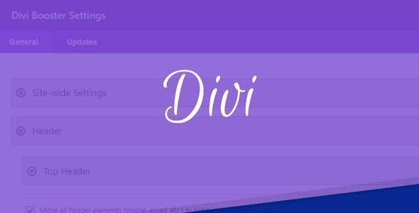 Divi Booster – Addon for Divi Theme and Builder 1 Divi Booster – Addon for Divi Theme and Builder