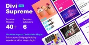 Divi Supreme Pro - WordPress Plugin