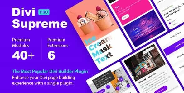 Divi Supreme Pro - WordPress Plugin 1 Divi Supreme Pro - WordPress Plugin