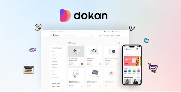 Dokan Pro Plugin - Multivendor Marketplace WordPress Plugin 1 Dokan Pro Plugin - Multivendor Marketplace WordPress Plugin