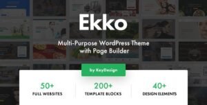 Ekko – Multipurpose WordPress Theme