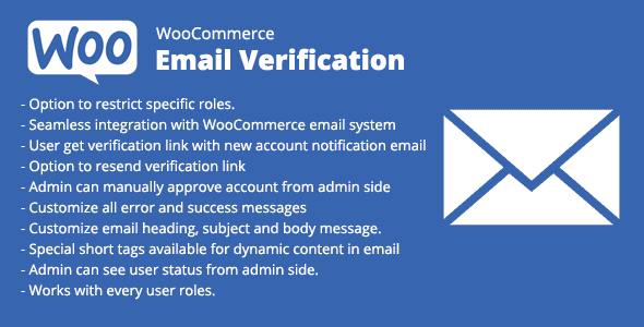 Email Verification for WooCommerce - Wordpress Plugin 1 Email Verification for WooCommerce - Wordpress Plugin