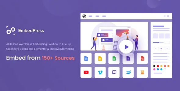 EmbedPress Pro – WordPress Embed Plugin 1 EmbedPress Pro – WordPress Embed Plugin