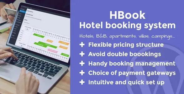 HBook - Hotel Booking System WordPress Plugin 1 HBook - Hotel Booking System WordPress Plugin