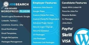 JobSearch – Best WordPress Plugin For Job Listing & Managing