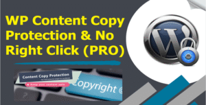WP Content Copy Protection and No Right Click (PRO)
