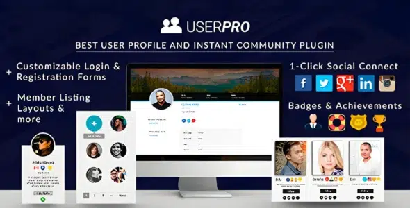 UserPro – Community & User Profile WordPress Plugin 1 UserPro – Community & User Profile WordPress Plugin