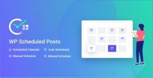 WP Scheduled Posts (SchedulePress Pro) – Post Scheduling & Automation WordPress Plugin.