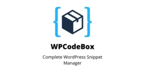 WPCodeBox Pro – WordPress Code Snippets Plugin