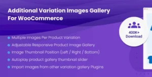 WooCommerce Additional Variation Images WordPress Plugin