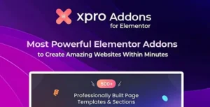 Xpro Elementor Addons Pro - WordPress Plugin