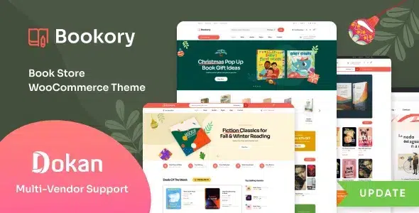 Bookory – Book Store WooCommerce Theme 1 Bookory – Book Store WooCommerce Theme