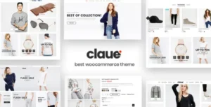 Claue – Clean, Minimal Elementor WooCommerce Theme