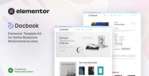 Docbook – Online Bookstore WooCommerce Elementor Template Kit