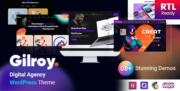 Gilroy – Digital Agency WordPress Theme 1 Gilroy – Digital Agency WordPress Theme
