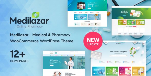 Medilazar – Medical & Pharmacy WooCommerce WordPress Theme 1 Medilazar – Medical & Pharmacy WooCommerce WordPress Theme