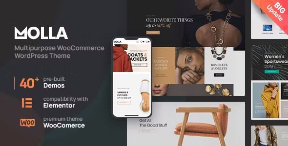Molla – Multipurpose WooCommerce WordPress Theme 1 Molla – Multipurpose WooCommerce WordPress Theme