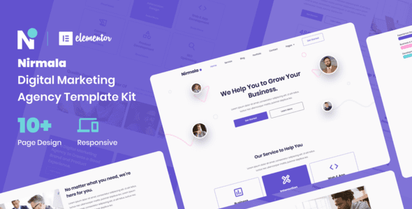Nirmala – Digital Marketing Agency Elementor Template Kit 1 Nirmala – Digital Marketing Agency Elementor Template Kit