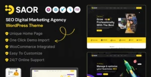 Saor – SEO Digital Marketing Agency WordPress Theme