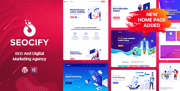 Seocify – SEO & Digital Marketing Agency WordPress Theme 1 Seocify – SEO & Digital Marketing Agency WordPress Theme